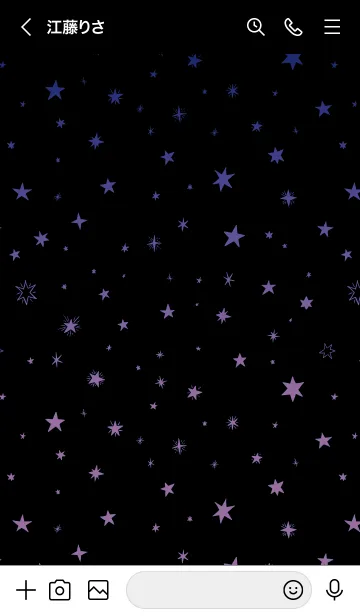 [LINE着せ替え] ミニ スターズ 046の画像3