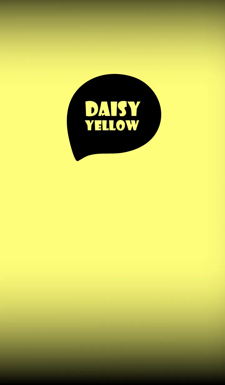 [LINE着せ替え] Daisy Yellow  And Black Vr.10 (JP)の画像1