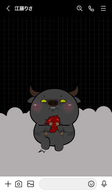 [LINE着せ替え] Little Angry Buffalo Theme (JP)の画像3