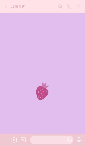 [LINE着せ替え] ミニ ストロベリー 38の画像3