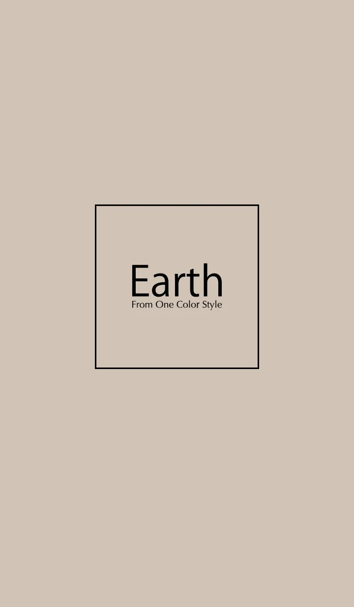 [LINE着せ替え] Earth ／アーシーカラーの画像1