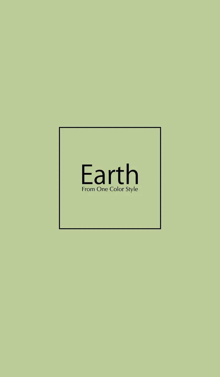 [LINE着せ替え] Earth ／アースピスタチオの画像1