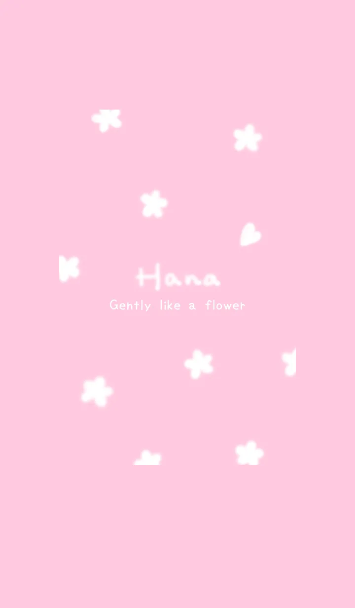 [LINE着せ替え] ～Hana♥ピンク06_1～の画像1