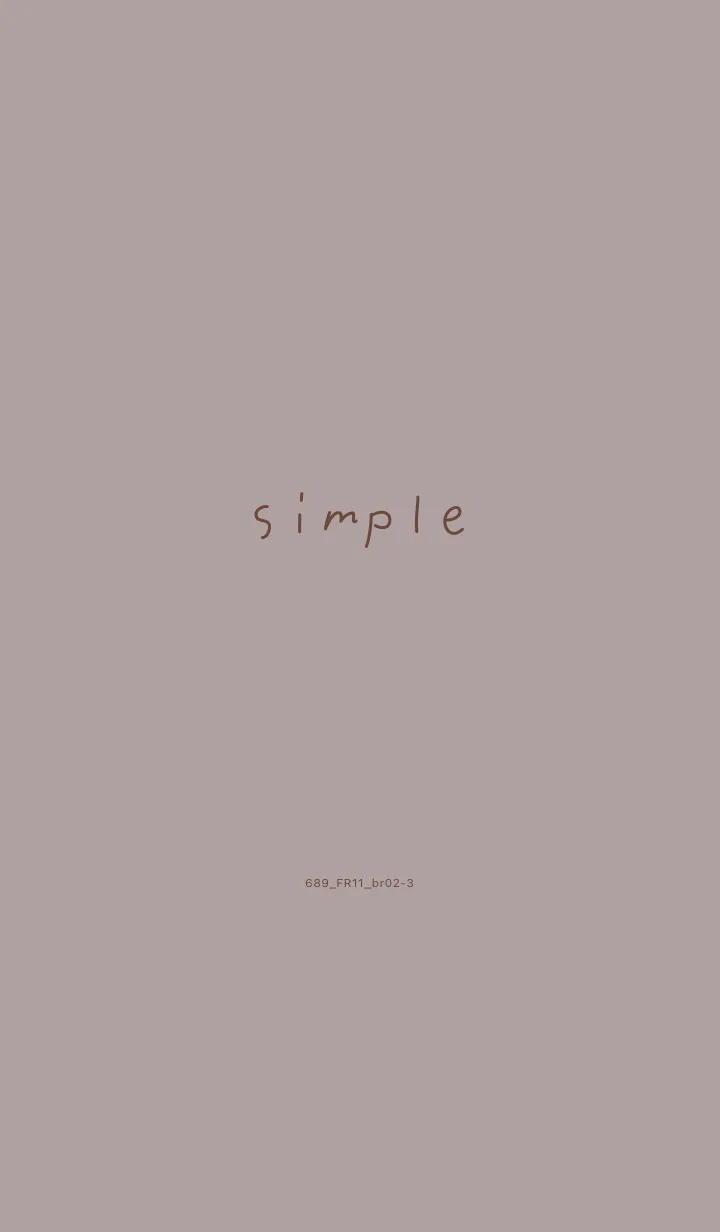 689.11_ショコラ ブラウン2-3の着せ替えメイン画像