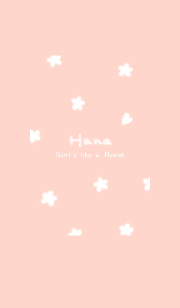 [LINE着せ替え] ～Hana♥オレンジ08_1～の画像1