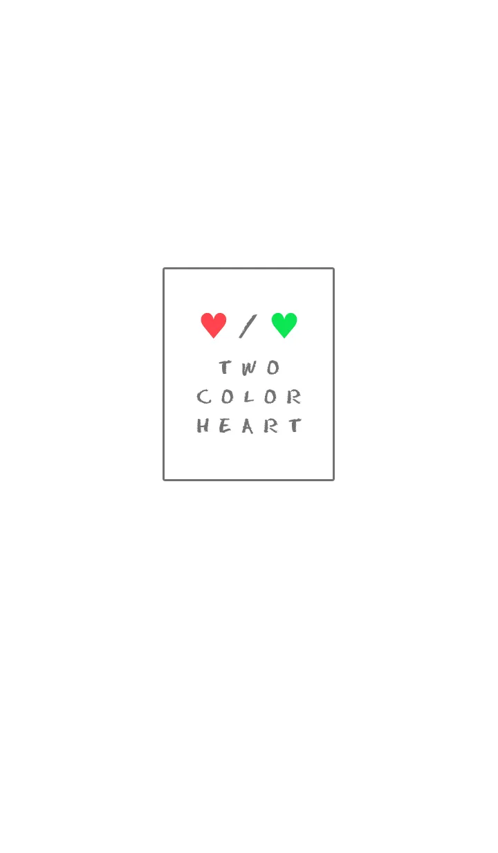 2 カラー ハート 72の着せ替えメイン画像