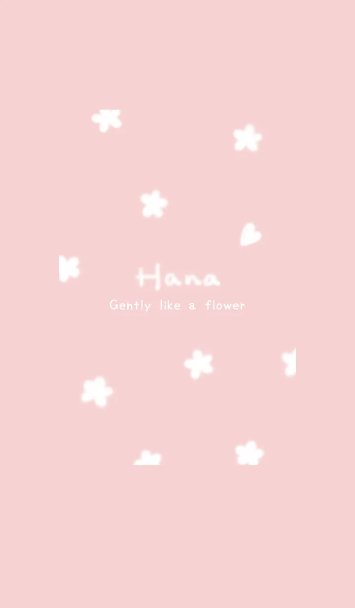 [LINE着せ替え] ～Hana♥ピンク10_1～の画像1