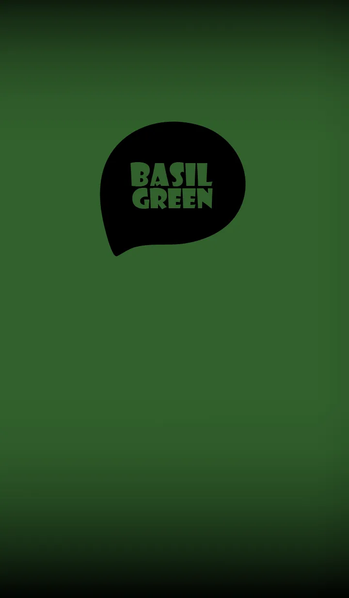 [LINE着せ替え] Basil Green  And Black Vr.10 (JP)の画像1