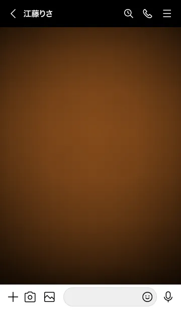 [LINE着せ替え] Tawny Brown Neon Theme Ver.10 (JP)の画像3