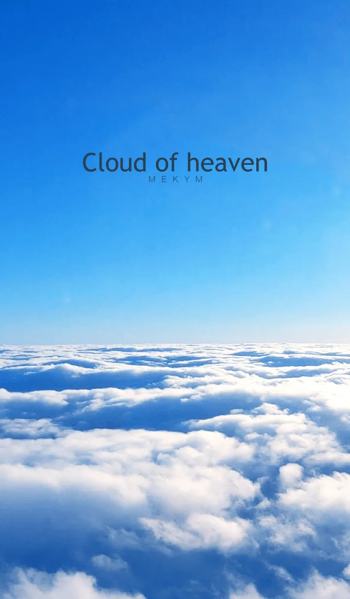 [LINE着せ替え] Cloud of heaven-MEKYM 31の画像1