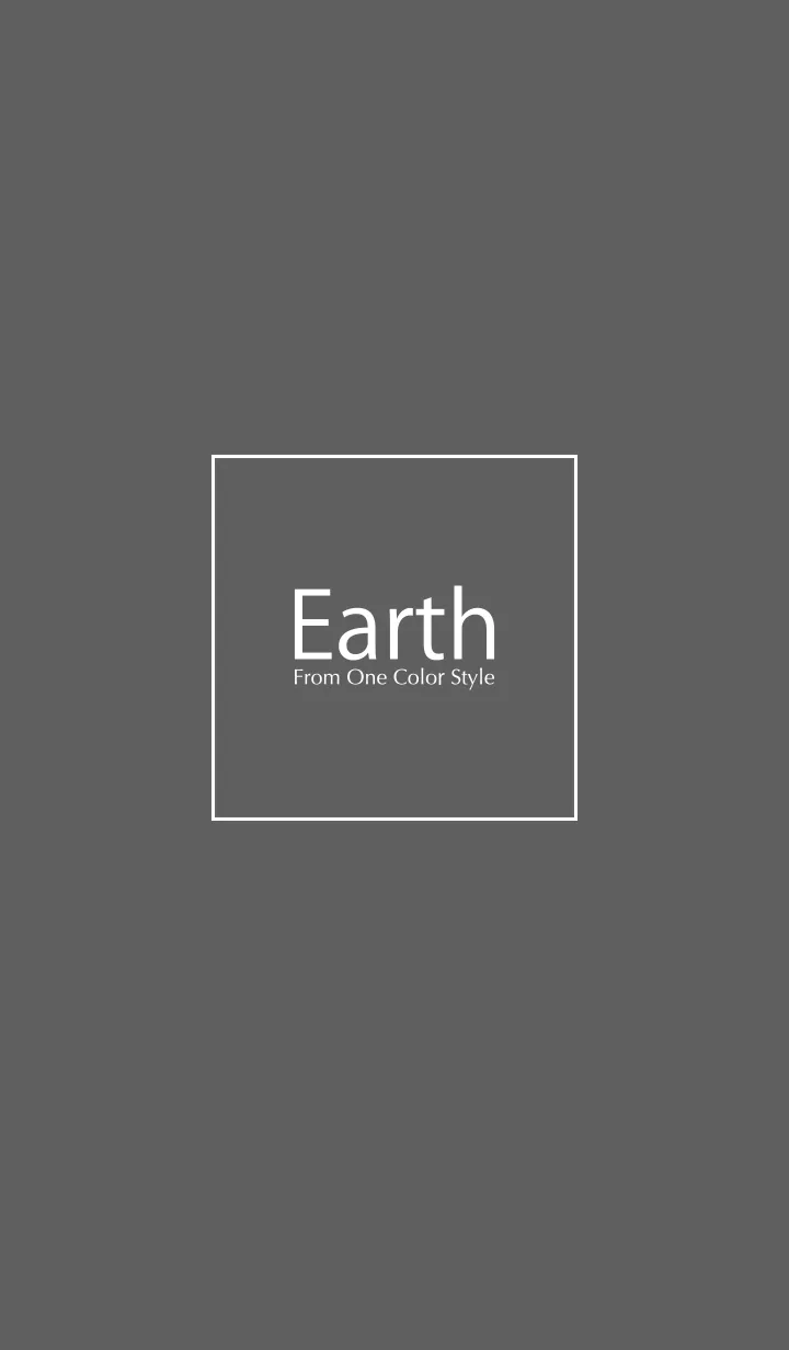 [LINE着せ替え] Earth／アースブラックの画像1