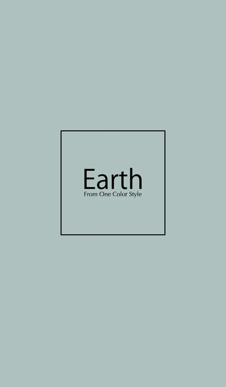 [LINE着せ替え] Earth／アースグレーブルーの画像1