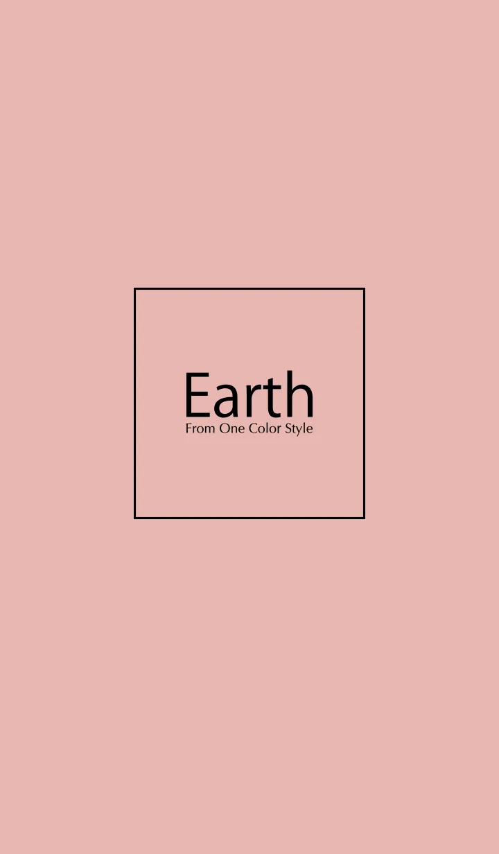 [LINE着せ替え] Earth／アースピンクブラックの画像1