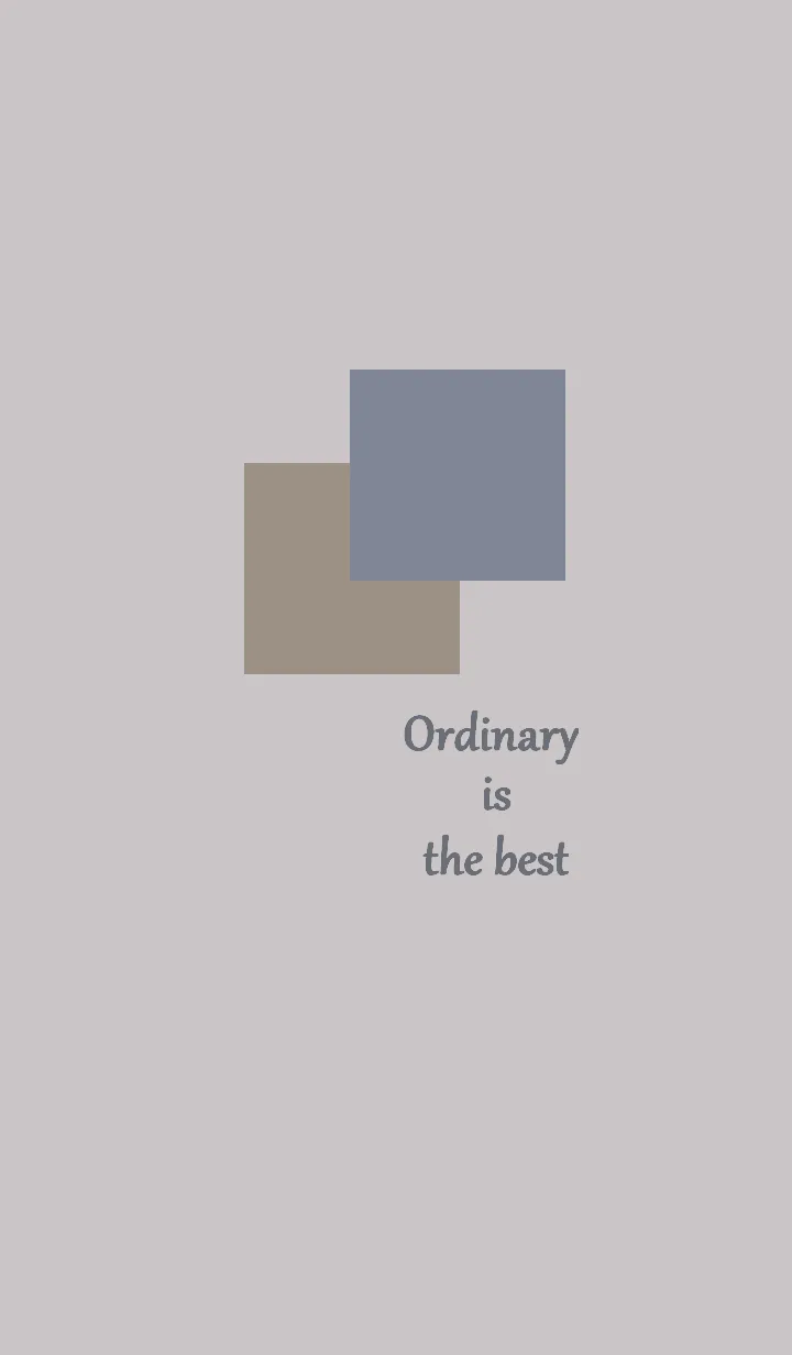 [LINE着せ替え] Ordinary is the best05の画像1