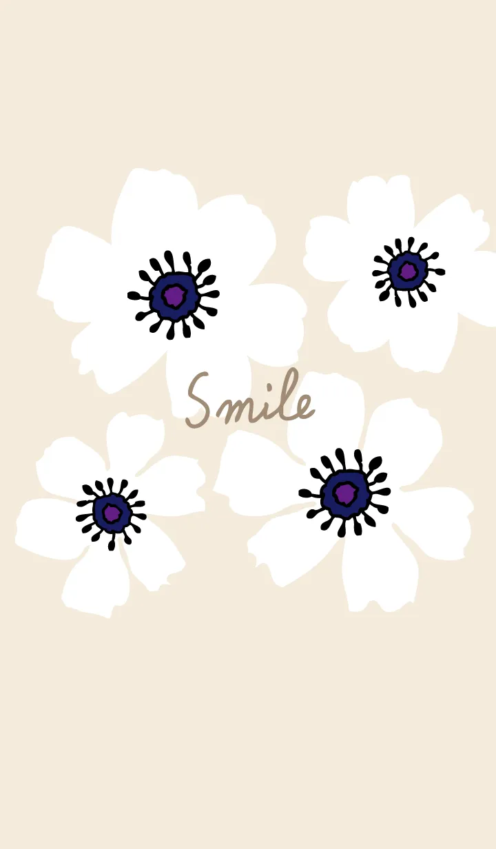 [LINE着せ替え] アネモネ シンプル9の画像1