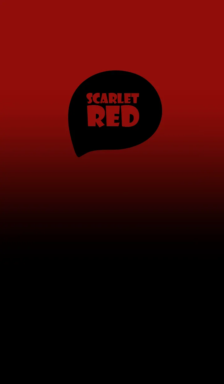 [LINE着せ替え] Black &  Scarlet Red  Theme (JP)の画像1