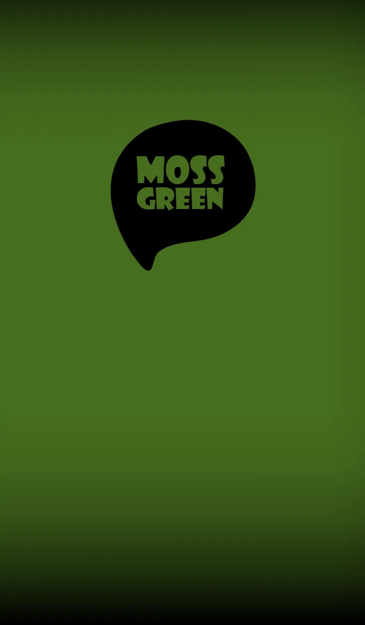 [LINE着せ替え] Moss Green And Black Vr.9 (JP)の画像1