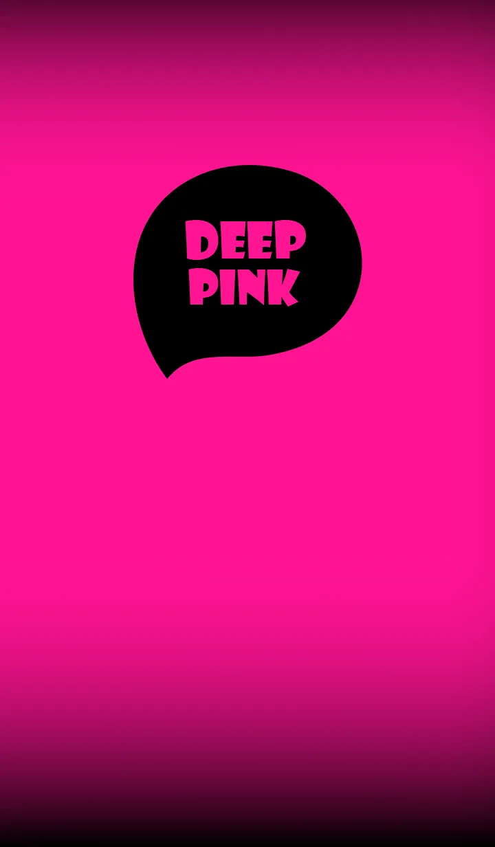 [LINE着せ替え] Deep Pink  And Black (JP)の画像1