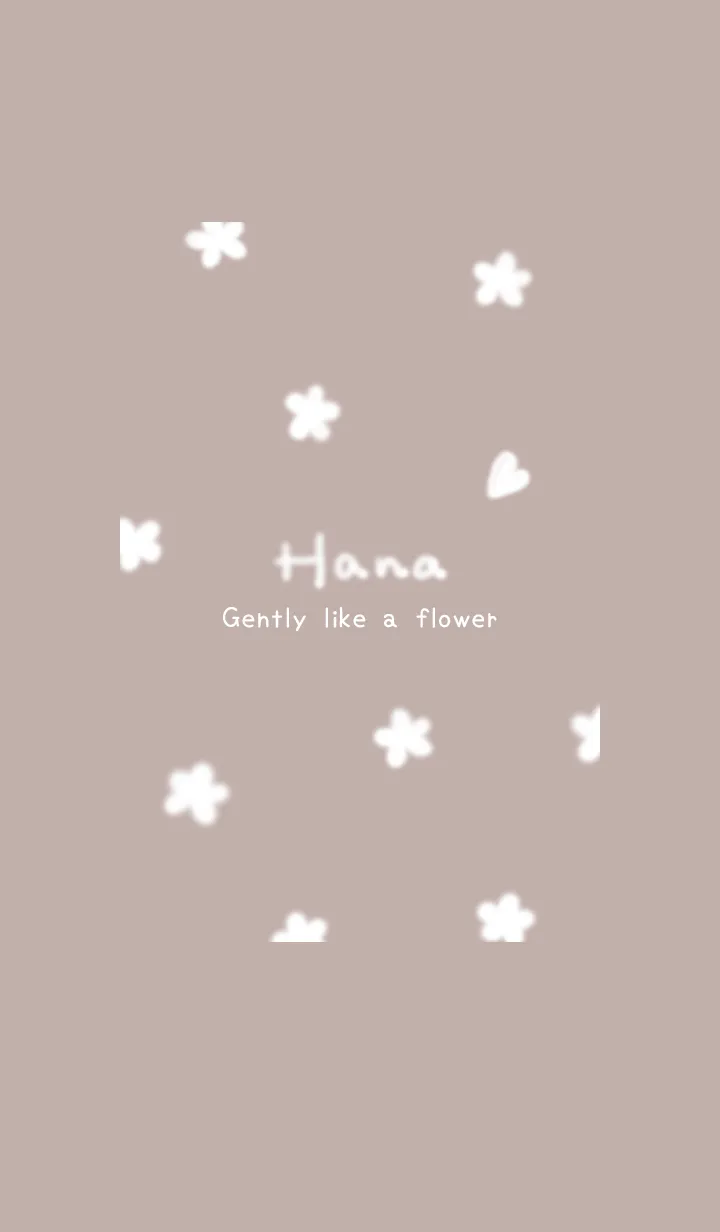 [LINE着せ替え] ～Hana♥ブラウン23_1～の画像1