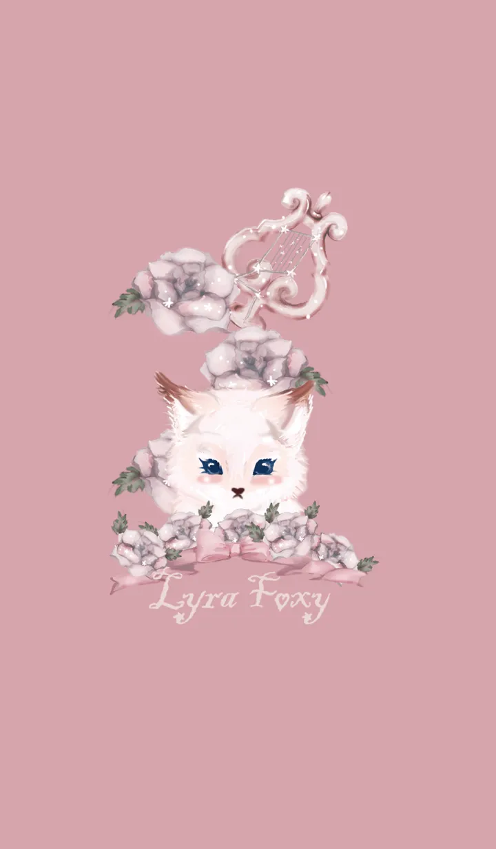 [LINE着せ替え] ライラフォクシー_パステルガーデンの画像1