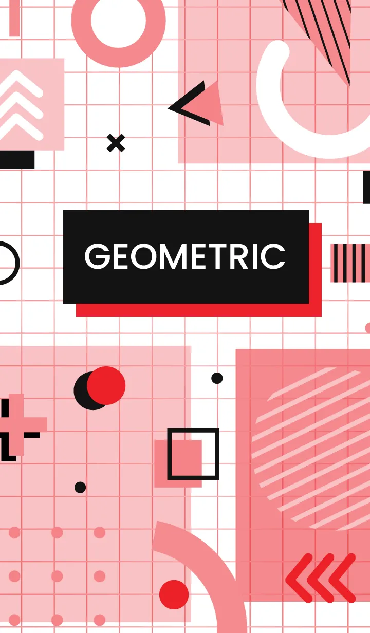 [LINE着せ替え] Line Flat Geometric 2.2の画像1