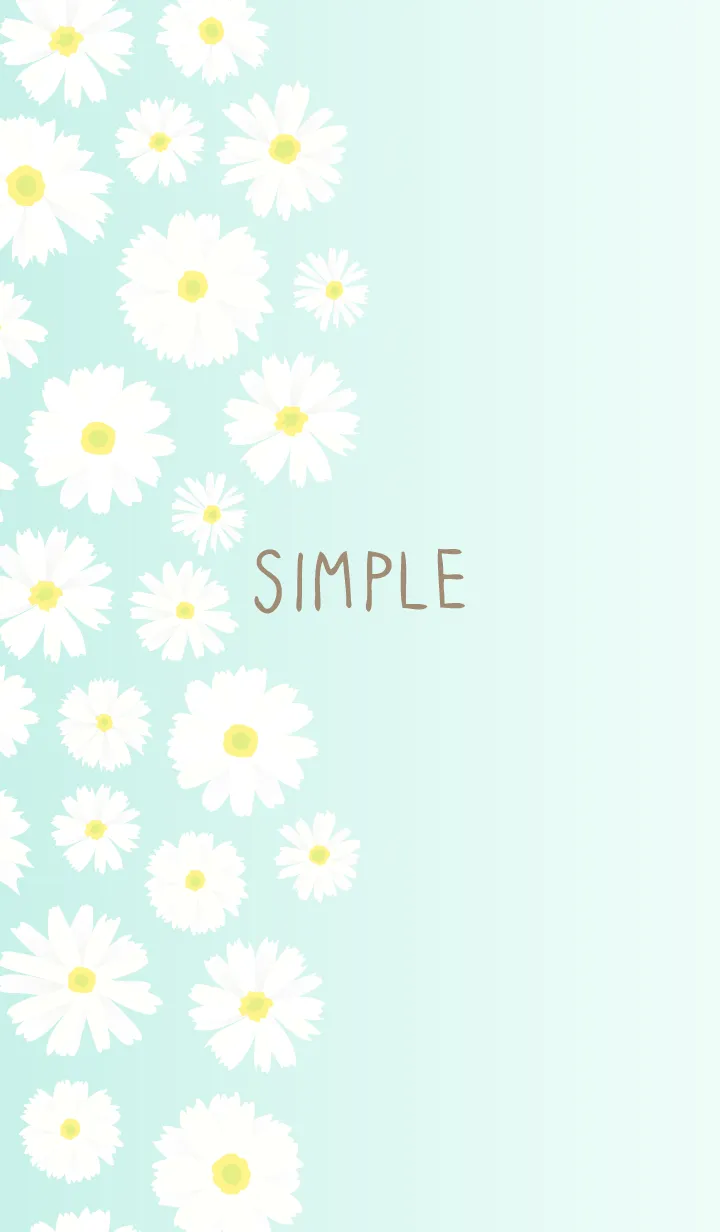 [LINE着せ替え] デイジー たくさん左の画像1