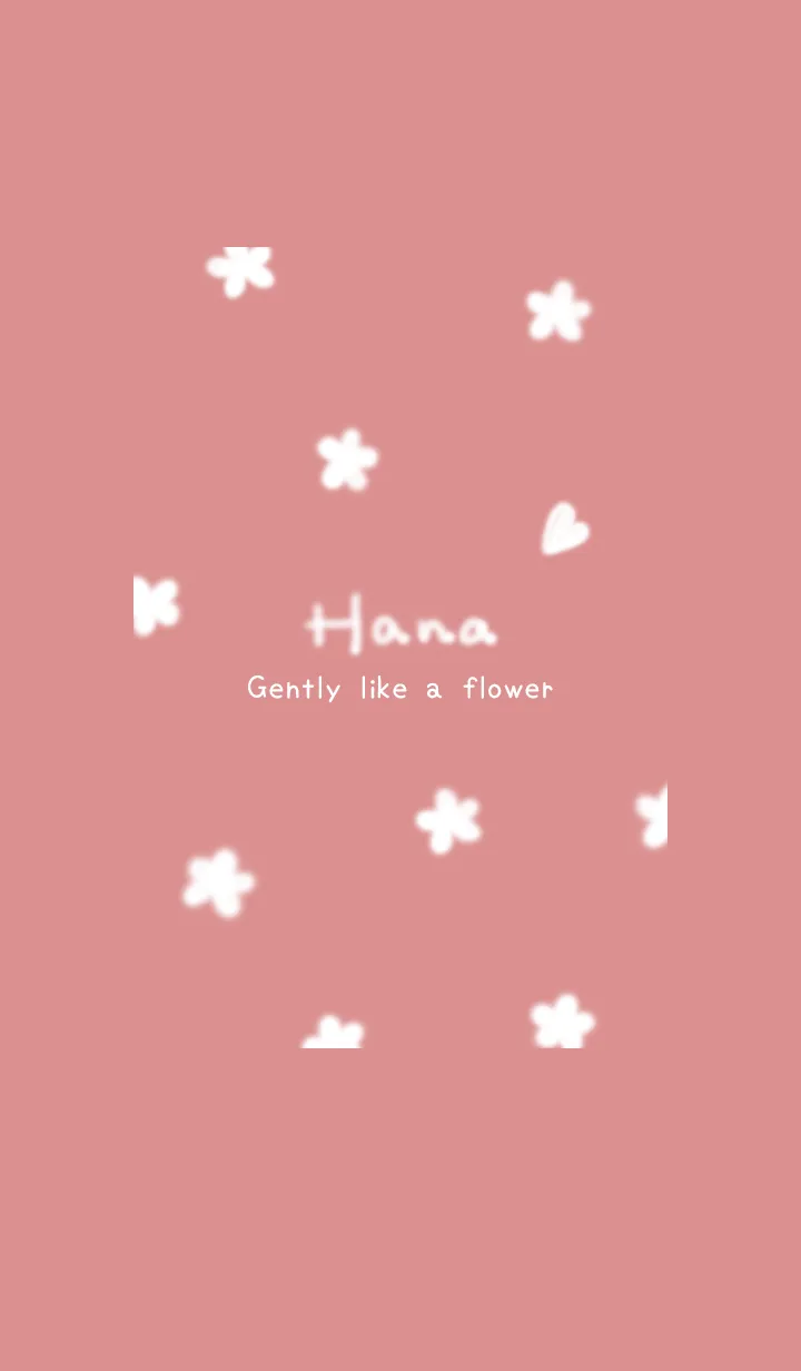 [LINE着せ替え] ～Hana♥ピンク29_1～の画像1