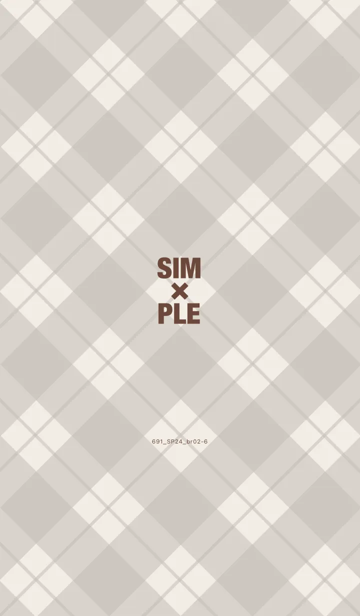 [LINE着せ替え] 691.24_ブラウン2-6の画像1