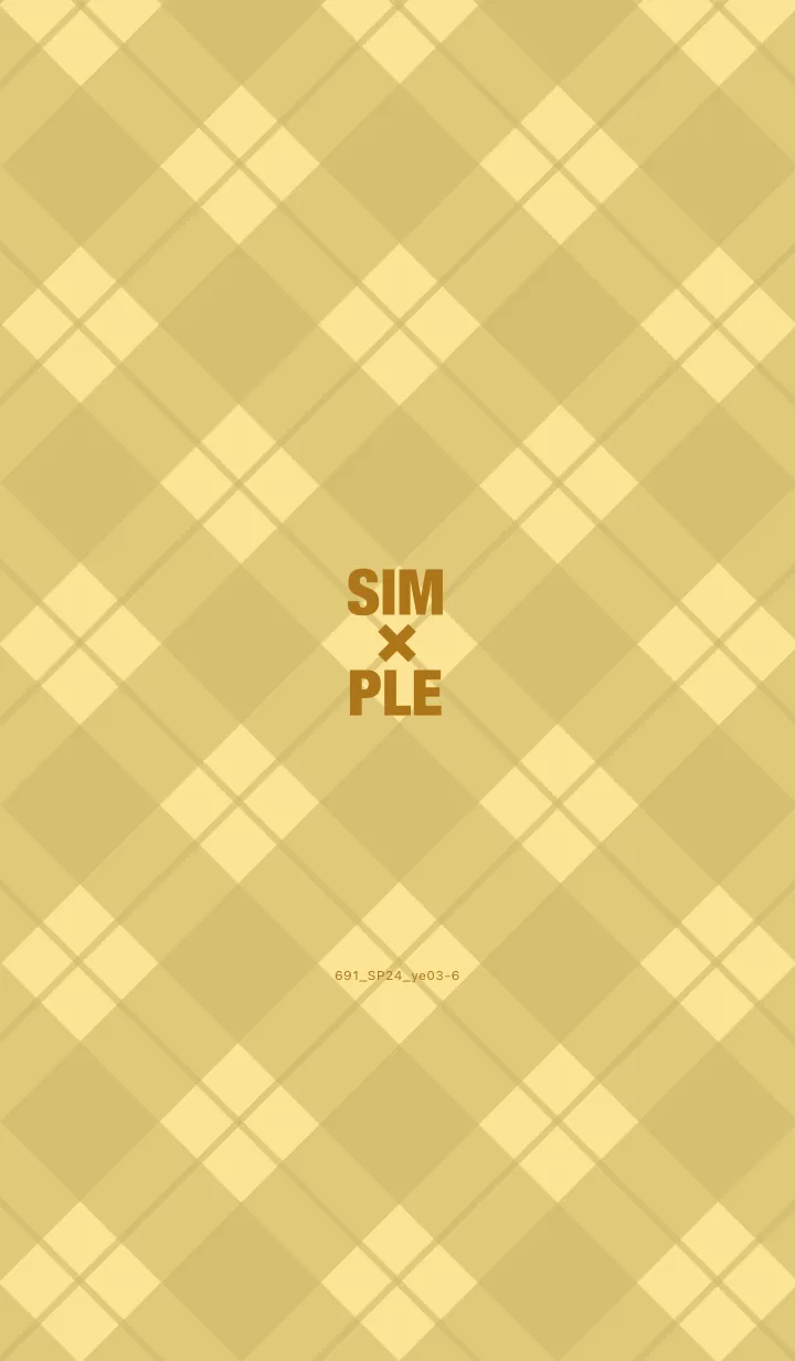 [LINE着せ替え] 691.24_イエロー3-6の画像1