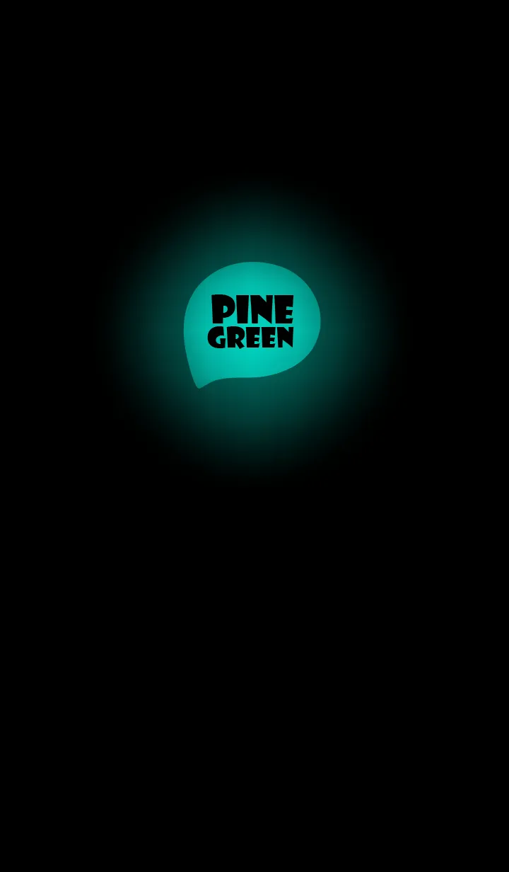 [LINE着せ替え] Pine Green In Black v.10 (JP)の画像1