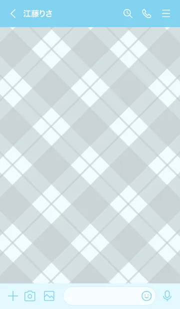 [LINE着せ替え] b91.24.ブルー3-9の画像3