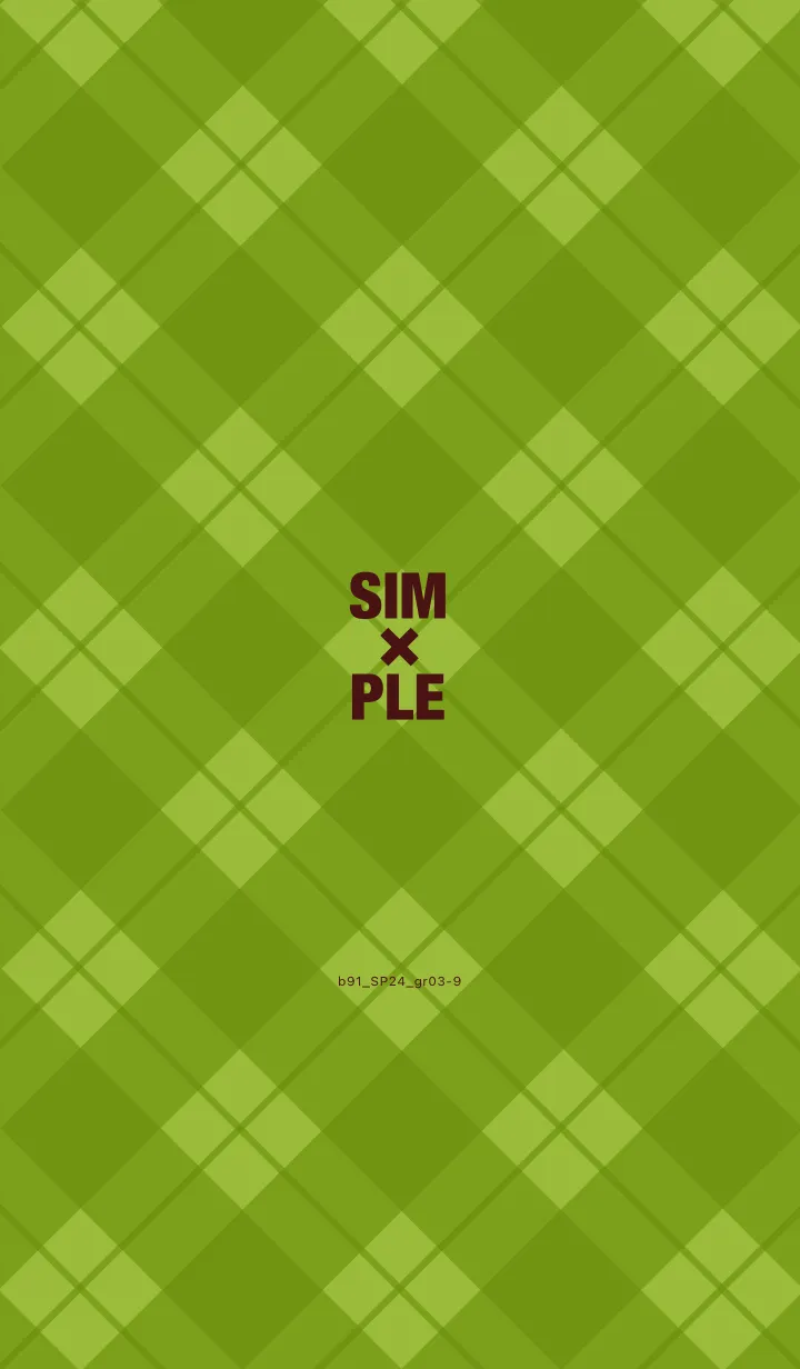 [LINE着せ替え] b91.24.グリーン3-9の画像1