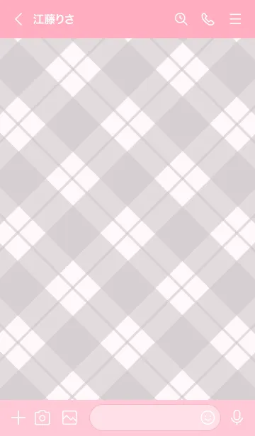 [LINE着せ替え] b91.24.ピンク4-9の画像3