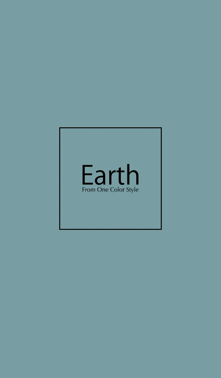 [LINE着せ替え] Earth／アースダルブルーの画像1