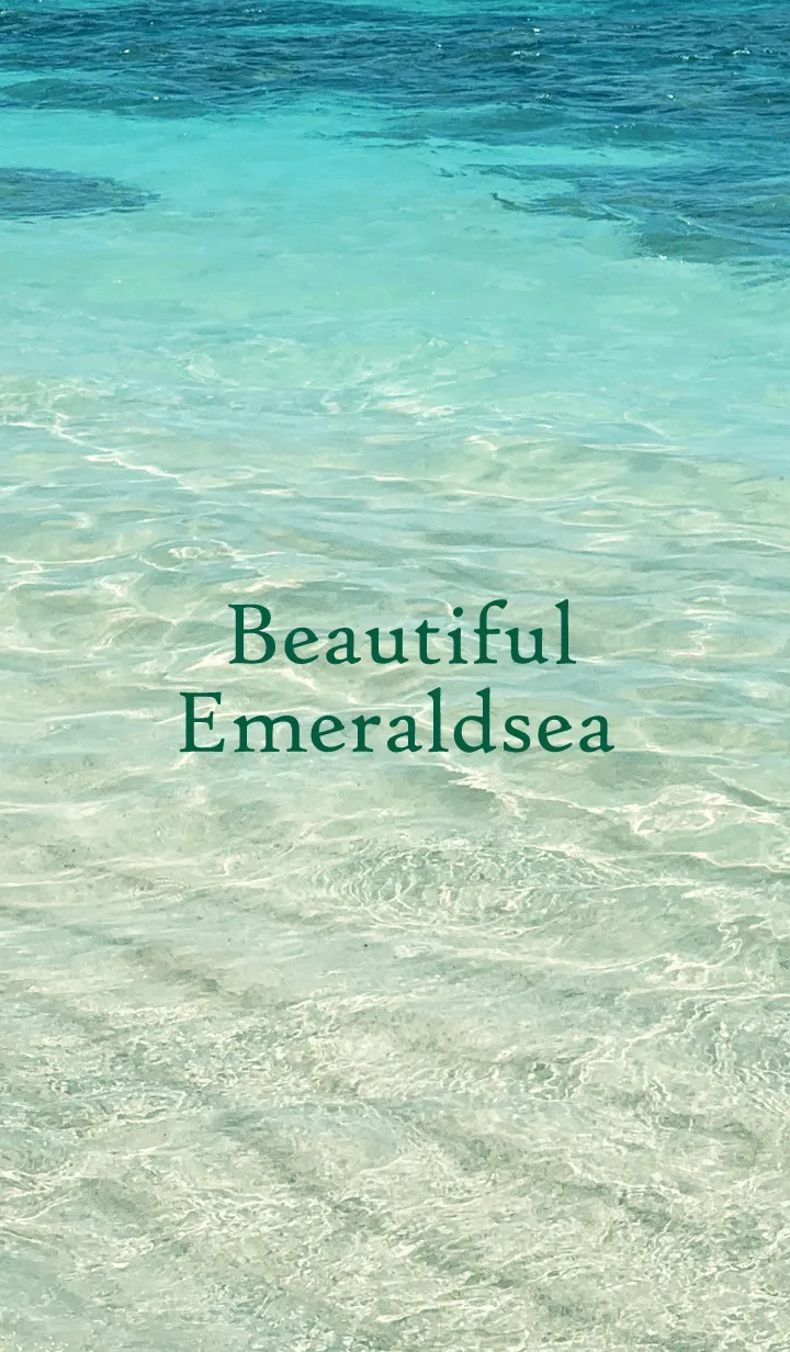 [LINE着せ替え] Beautiful-Emeraldsea MEKYM 31の画像1