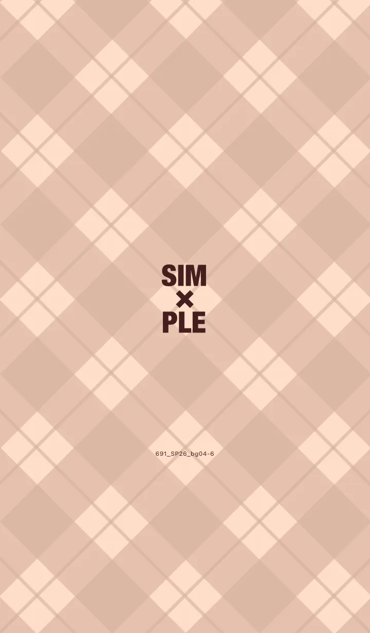 [LINE着せ替え] 691.26_ベージュ4-6の画像1