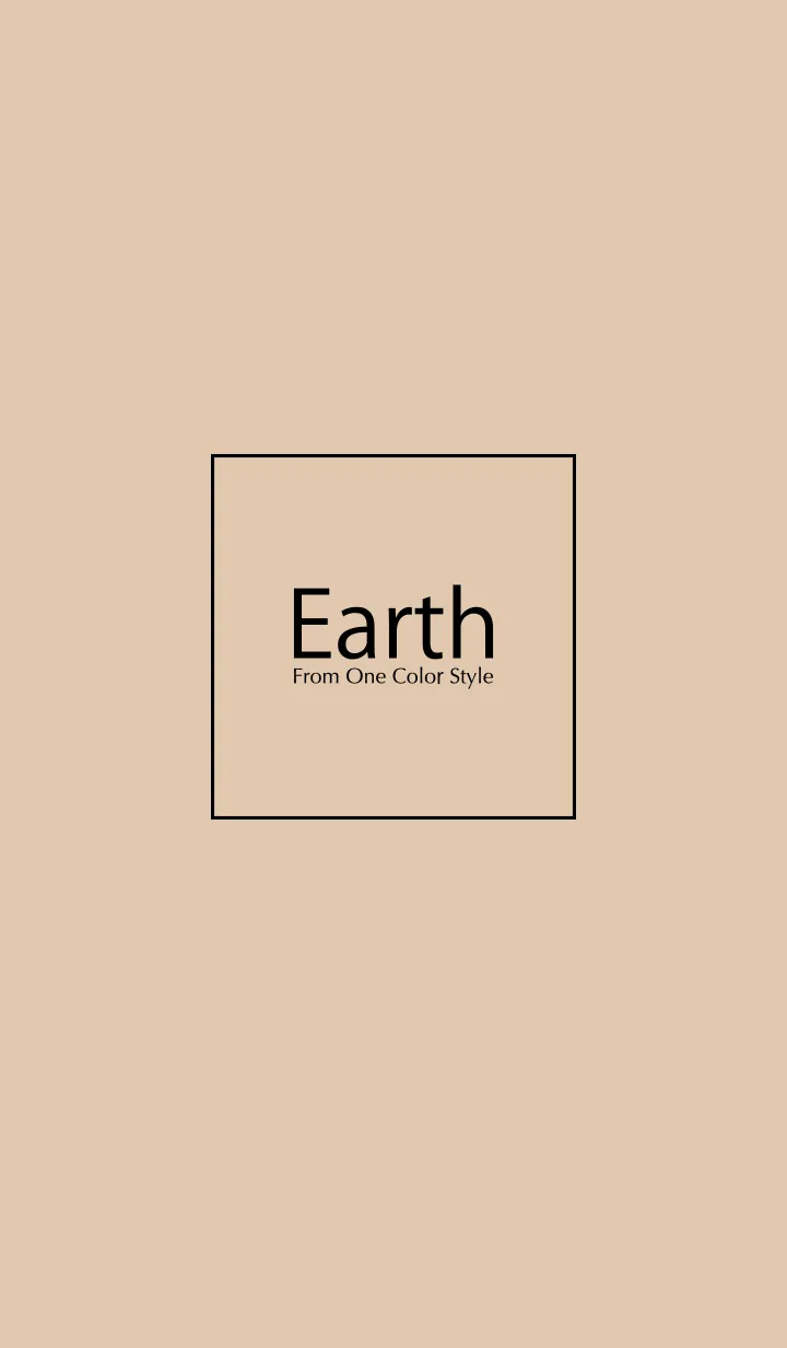 [LINE着せ替え] Earth／アースカフェオレの画像1