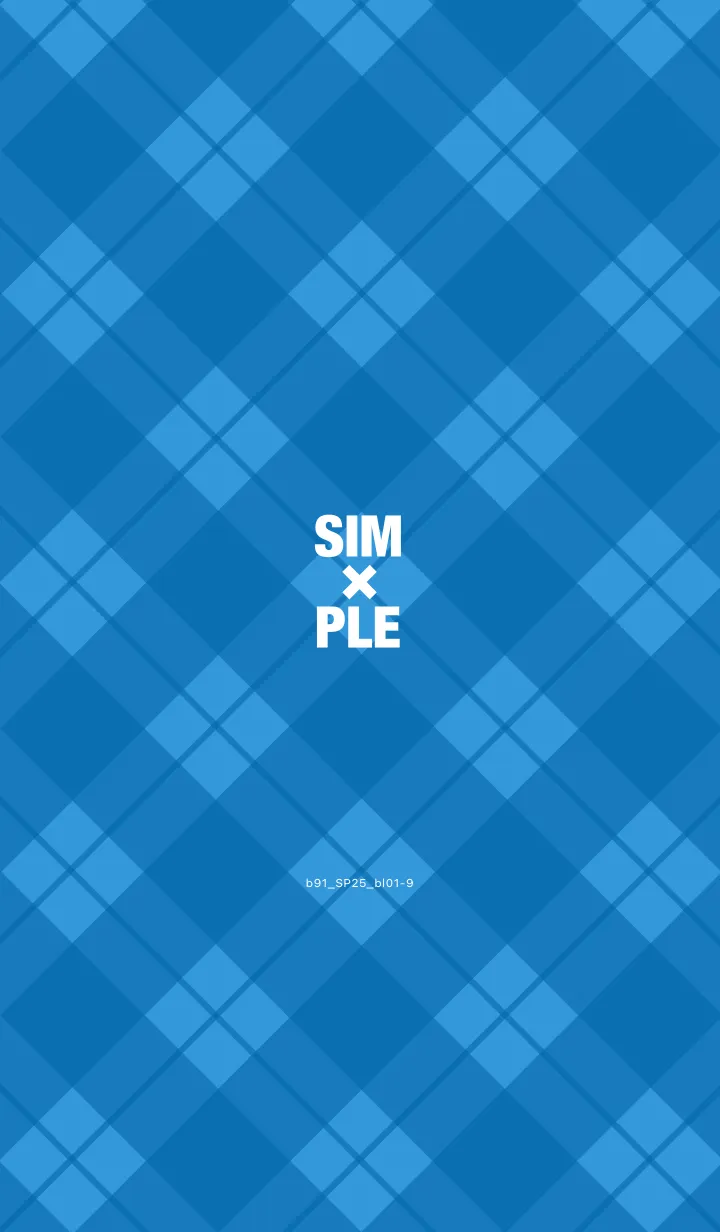 [LINE着せ替え] b91.25.ブルー1-9の画像1