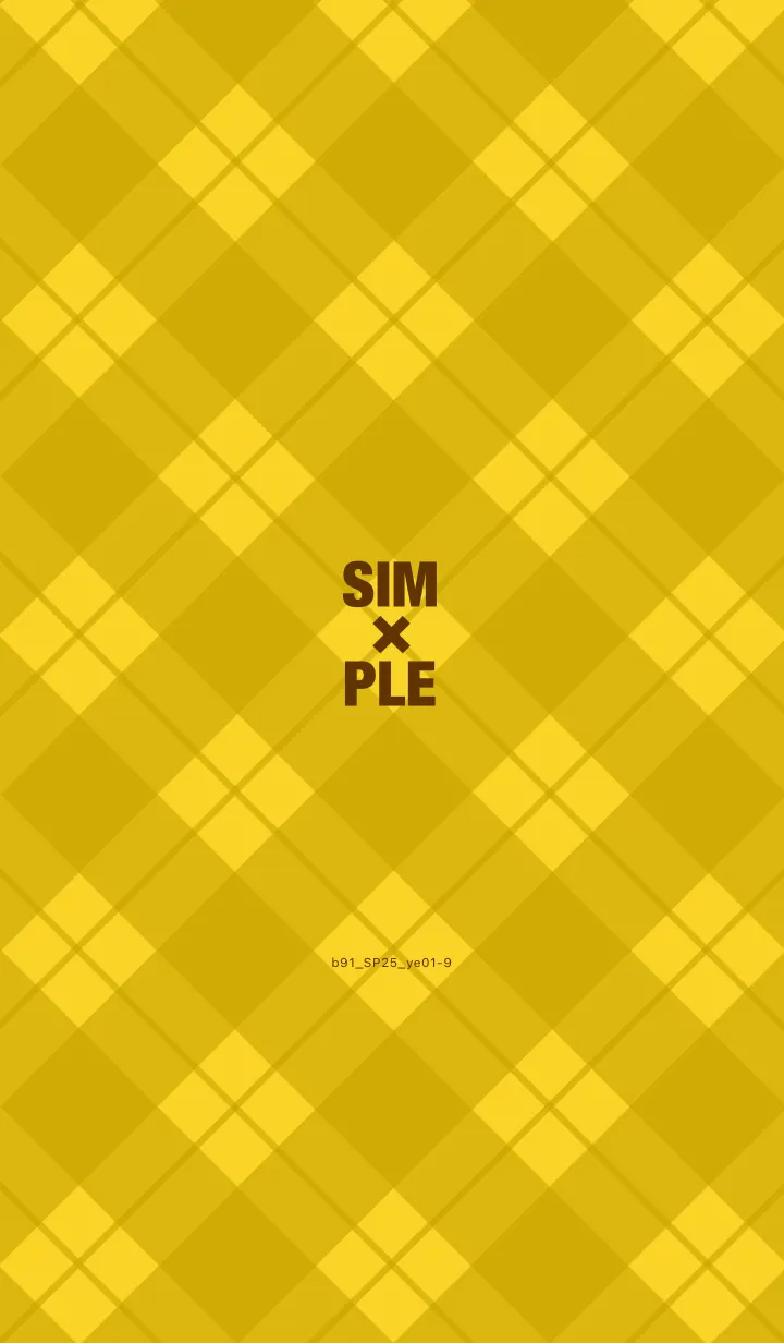 [LINE着せ替え] b91.25.イエロー1-9の画像1