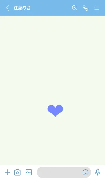 [LINE着せ替え] シンプルミニハート 42の画像3