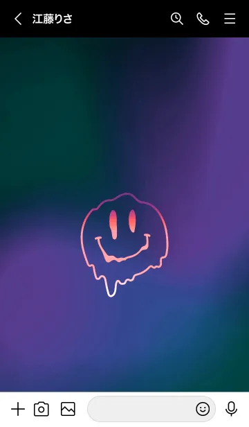 [LINE着せ替え] サイケデリック スマイル 36の画像3