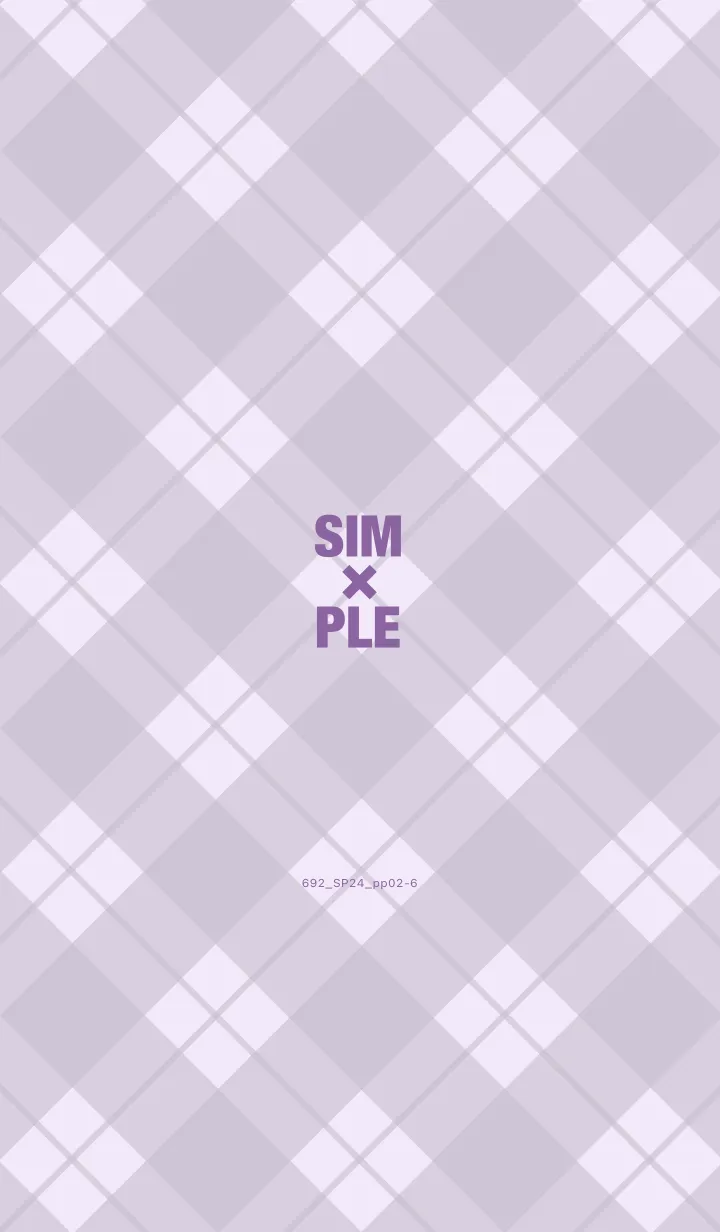 [LINE着せ替え] 692.24_パープル2-6の画像1