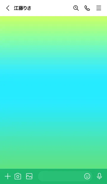 [LINE着せ替え] シンプル グラデーション 25の画像3