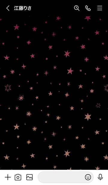 [LINE着せ替え] ミニ スターズ 049の画像3