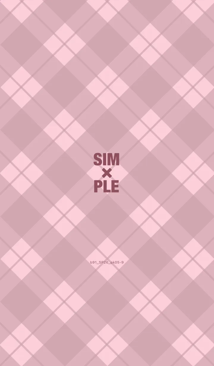 [LINE着せ替え] b91.26.ピンク5-9の画像1