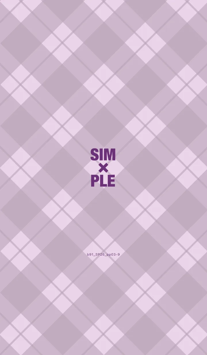 [LINE着せ替え] b91.26.パープル3-9の画像1