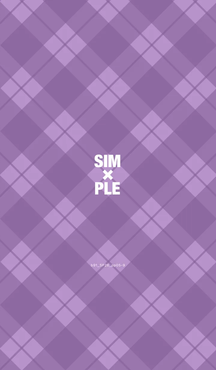 [LINE着せ替え] b91.26.パープル5-9の画像1