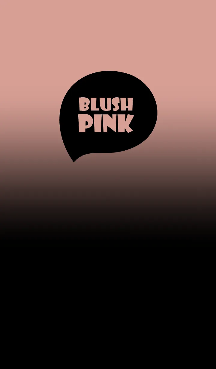 [LINE着せ替え] Black & Blush Pink  Theme (JP)の画像1