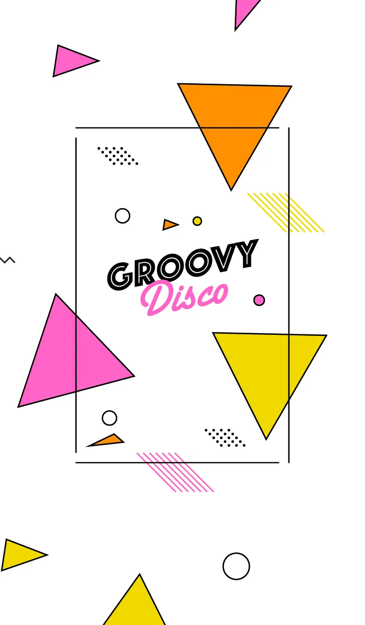 [LINE着せ替え] Groovy Disco / P / Y / Oの画像1