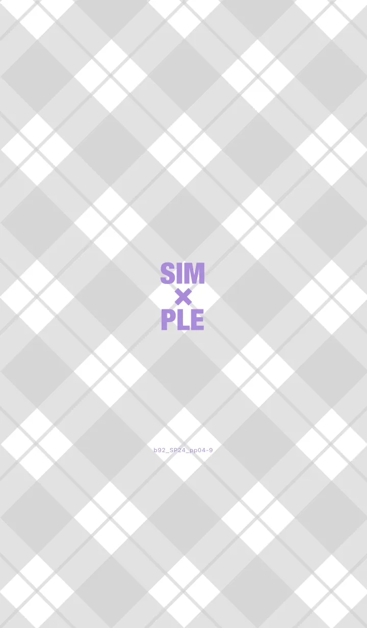 [LINE着せ替え] b92.24.パープル4-9の画像1